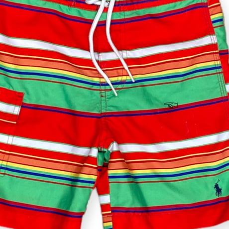 120～130cm｜90's VINTAGE｜Ralph Lauren Swim Shorts