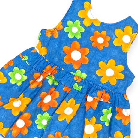 100cm｜VINTAGE｜Retro Flower One-piece