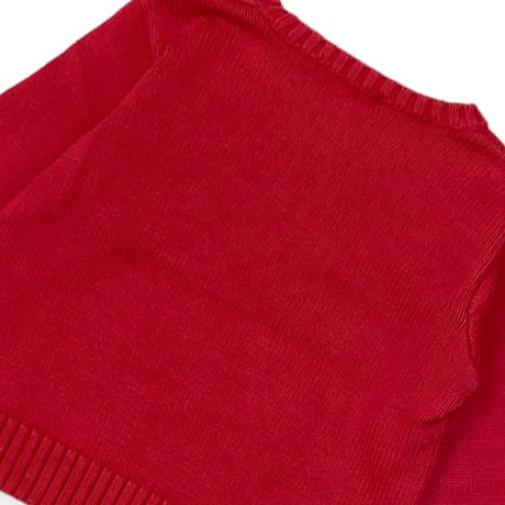 80cm｜00's USED｜Ralph Lauren POLO BEAR Knit Sweater