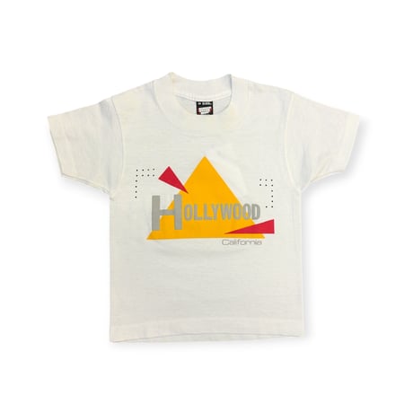 120～130cm｜90's VINTAGE｜USA製 HOLLYWOOD S/S T-shirt