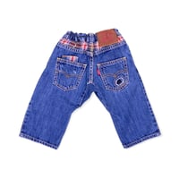 70～80cm｜OLD｜Levi's Check Saruel Denim PT