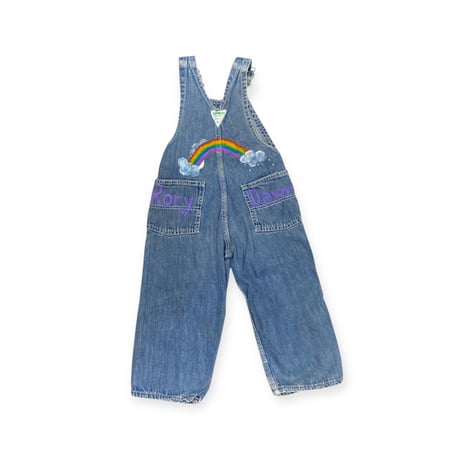 100cm｜50's-60's VINTAGE｜USA製 OSHKOSH Remake Denim Overalls