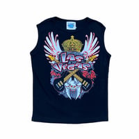 130～140cm｜80'～90s VINTAGE｜USA製 LAS VEGAS Sleeveless T-shirt