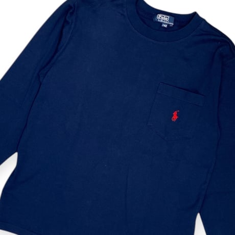 140cm｜90's DEADSTOCK｜Ralph Lauren L/S T-shirt