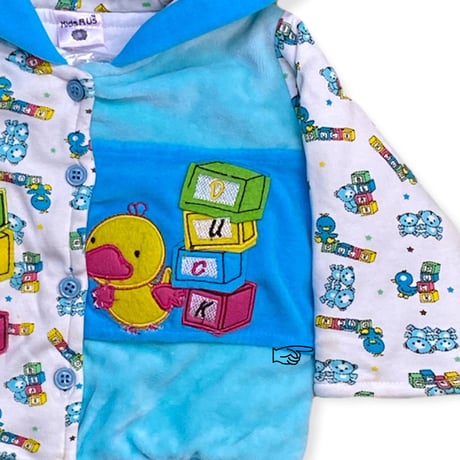 70cm｜DEADSTOCK｜Bear & Duck Hoodie Blouson