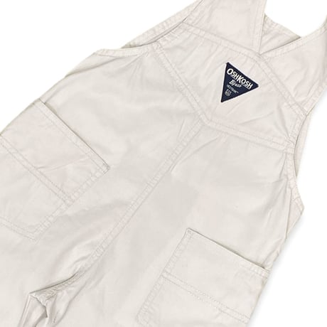 110～120cm｜USED｜OSHKOSH B'GOSH Plain Shortalls