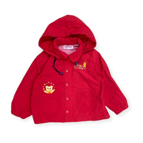 90cm｜VINTAGE｜MIKIHOUSE 2in1 Sweat ＆ Nylon JKT