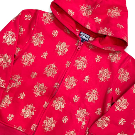 120～130cm｜90's DEADSTOCK｜SOUTH POLE Lily Emblem Hoodie