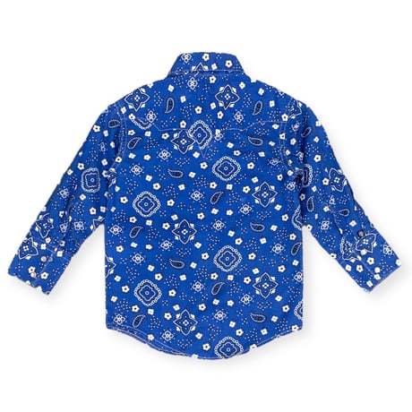 110～120cm｜80's VINTAGE｜Rockmount Paisley Western L/S Shirt