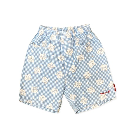 110～120cm｜VINTAGE｜MINI-K Gingham Check Bear JKT & Shorts Setup