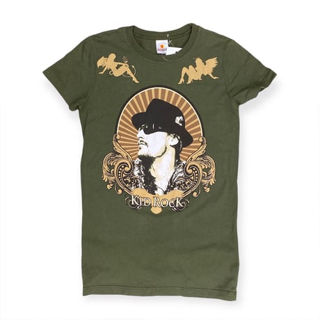 120～130cm｜USED｜KID ROCK T-shirt One-piece