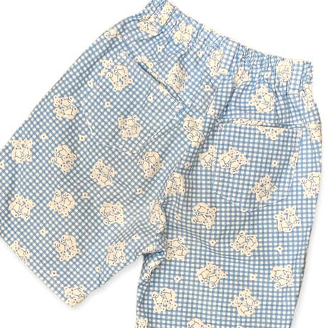 110～120cm｜VINTAGE｜MINI-K Gingham Check Bear JKT & Shorts Setup