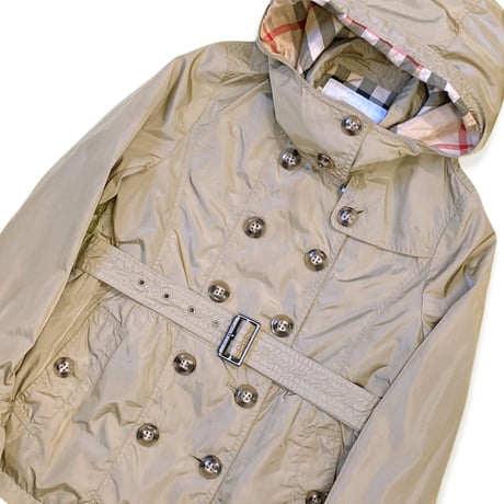 130～140cm｜USED｜BURBERRY Nylon Trench Coat