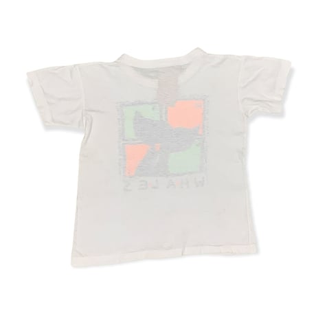120～130cm｜80's～90's VINTAGE｜WHALES Retro S/S T-shirt