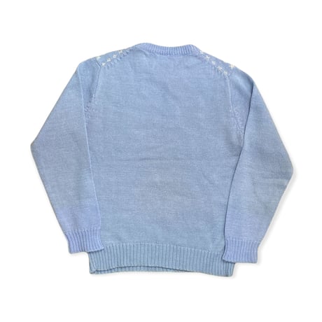 120～130cm｜VINTAGE｜ Tulips Nordic Knit Sweater