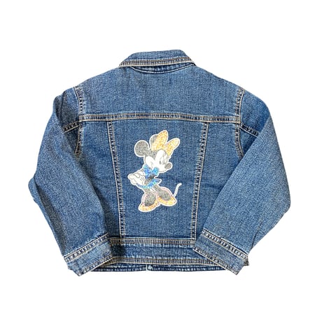 110cm｜USED｜Disney Minnie Denim JKT