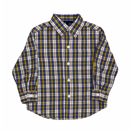 100～110cm｜USED｜NAUTICA Check L/S Shirt