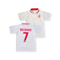150cm｜10's USED｜England National Team David Beckham S/S Soccer Shirt