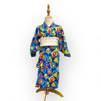 100～120cm｜90's VINTAGE｜90's SANRIO We Are Dinosaurs! Yukata