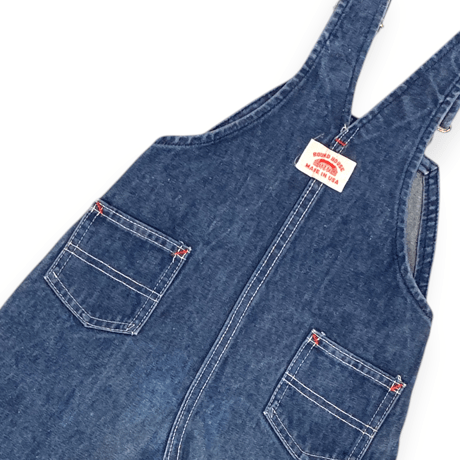 100cm｜80's-90's VINTAGE｜USA製 ROUND HOUSE Denim Overalls