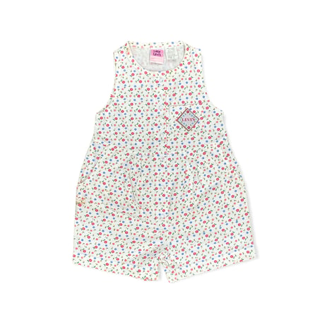 110cm｜90's VINTAGE｜Little Levi's Floral Salopette Rompers