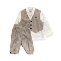 90～95cm｜80's-90's VINTAGE｜USA製 Classic Shirts & Gilet & Shorts 3piece Set