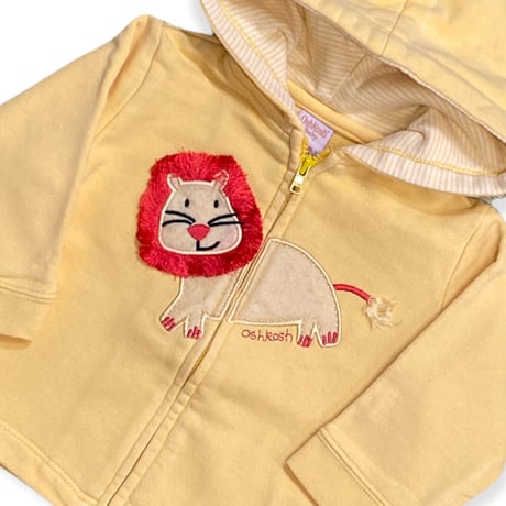 70cm｜USED｜OSHKOSH BABY Lion Hoodie