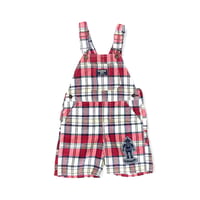 100～110cm｜USED｜OSHKOSH B'GOSH Robot Check Shortalls