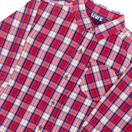 130cm｜OLD｜Levi's Check L/S Shirt