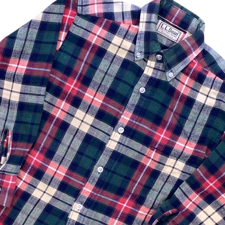 130～140cm｜90's VINTAGE｜USA製 L.L.Bean  L/S Check Flannel Shirt