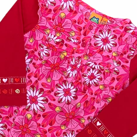 80～90cm｜USED｜Gagou Tagou Floral Shirt