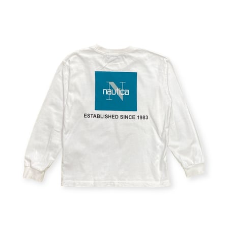 130cm｜00's OLD｜Nautica L/S T-shirt