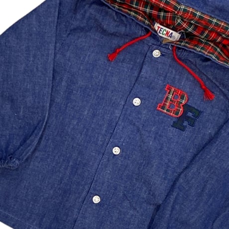 95cm｜VINTAGE｜Check Hoodie L/S Shirt