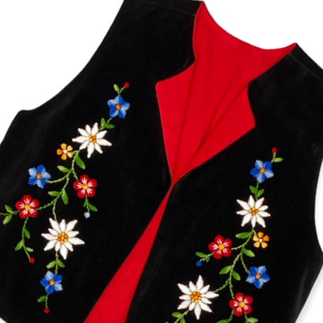 110cm｜DEADSTOCK｜SWISS Traditional Folklore Vest