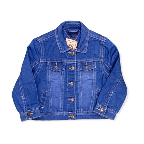 100～110cm｜USED｜TOMMY HILFIGER Sweat Indigo Trucker JKT