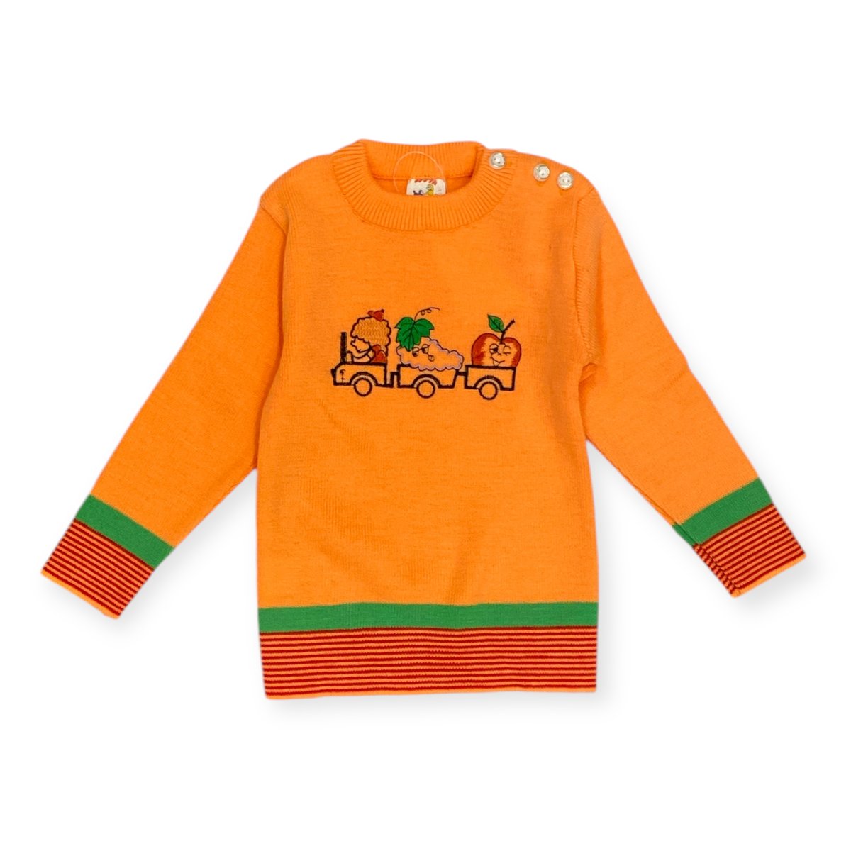 90cm｜80's DEADSTOCK｜Retro Knit Sweater | st8 ki