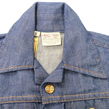 110cm｜70's VINTAGE｜USA製 Billy the Kid Denim Trucker JKT