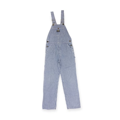 140cm｜70's VINTAGE｜USA製 OSHKOSH Hickory Denim Overalls