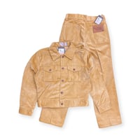 140cm｜DEADSTOCK｜Corduroy Trucker JKT & PT Set-up