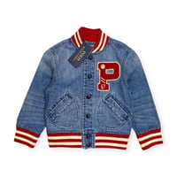 100cm｜DEADSTOCK｜Ralph Lauren Denim Stadium JKT