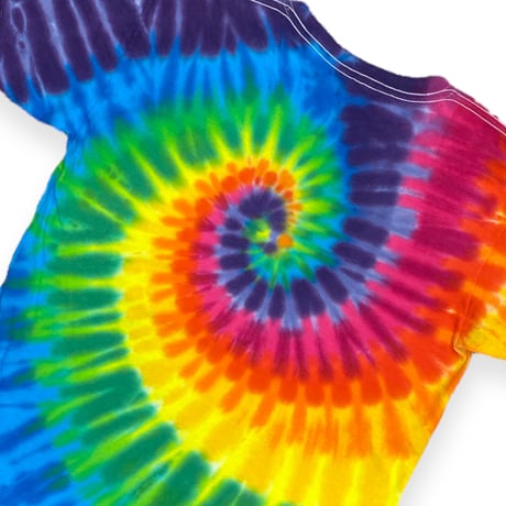 140～150cm｜USED｜Diney Mickey Tie-dye S/S T-shirt