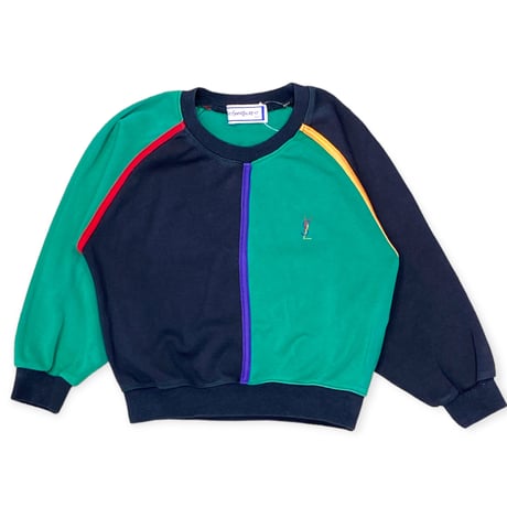 100cm｜80's～90's VINTAGE｜Yves Saint Laurent Multi Color Swaet
