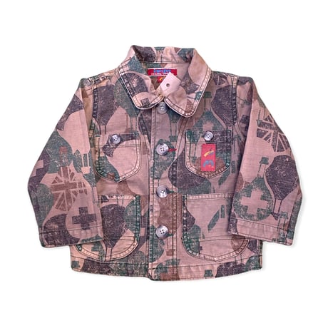 90cm｜OLD｜  Balloon Camouflage Canvas Coveralls
