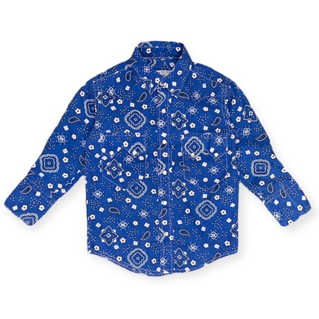 110～120cm｜80's VINTAGE｜Rockmount Paisley Western L/S Shirt