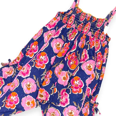 80～90cm｜USED｜next Floral Salopette