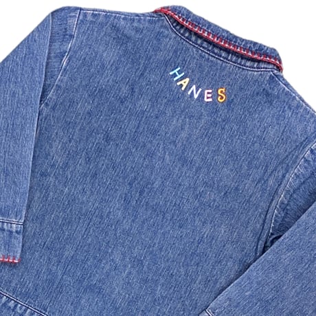 100～110cm｜USED｜Hanes Denim Stitch JKT