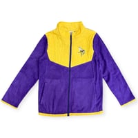 140～150cm｜USED｜NFL Minnesota Vikings Fleece JKT