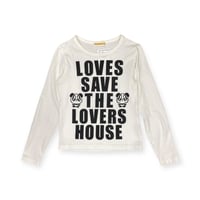 130～140cm｜90's VINTAGE｜LOVERS HOUSE L/S T-shirt