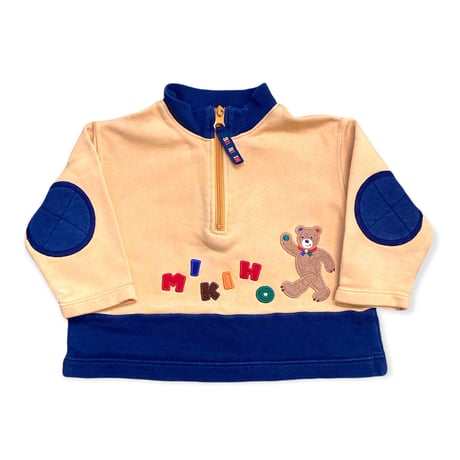 90cm｜VINTAGE｜MIKIHOUSE Half Zip Sweat