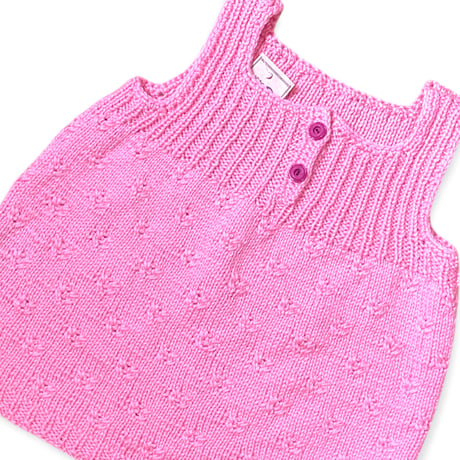 120cm｜VINTAGE｜Handmade Low Gauge Knit Bustier